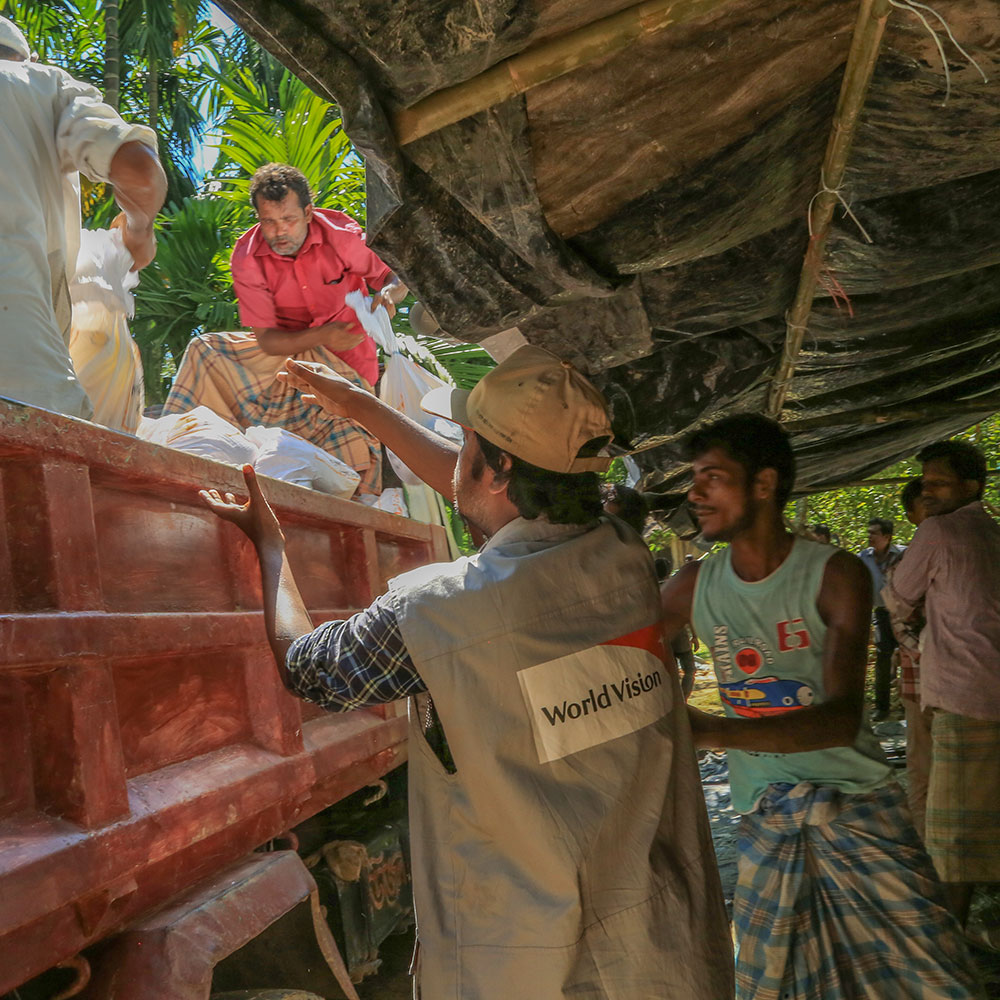 World Vison's team in Bangladesh aims to reach a total of 60,000 refugees