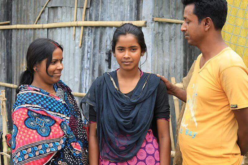 Families learning to understand the negative effects of early child marriage