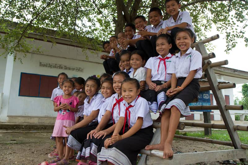 Cambodia Loas school children who have child rights