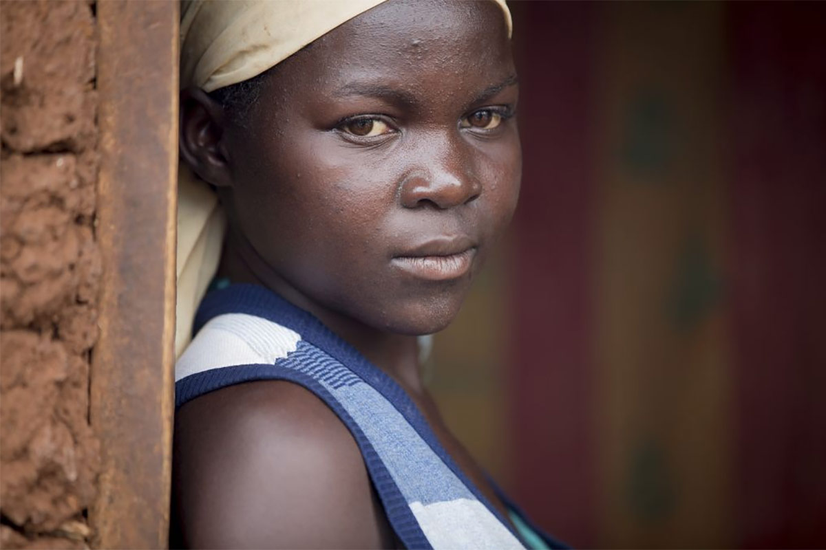 Child bride in Uganda