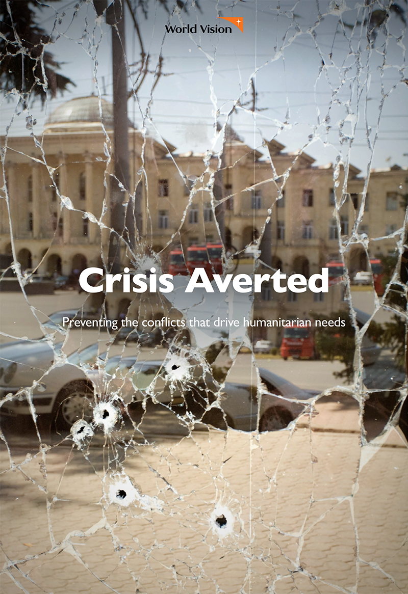World Vision Australia "Crisis Averted" Report 2019 Humanitarian Peacebuilding "Conflict Prevention" Violence Risk Reduction"