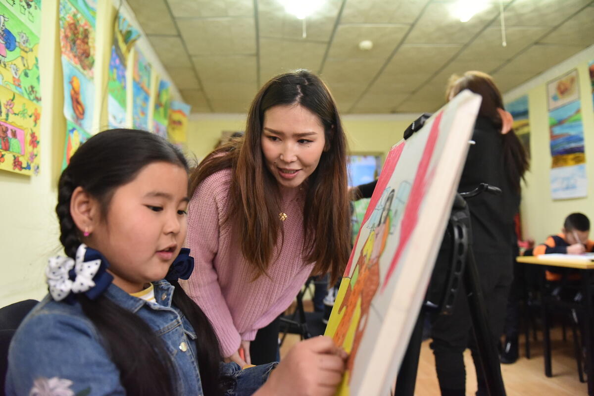 World Vision child protection in Mongolia