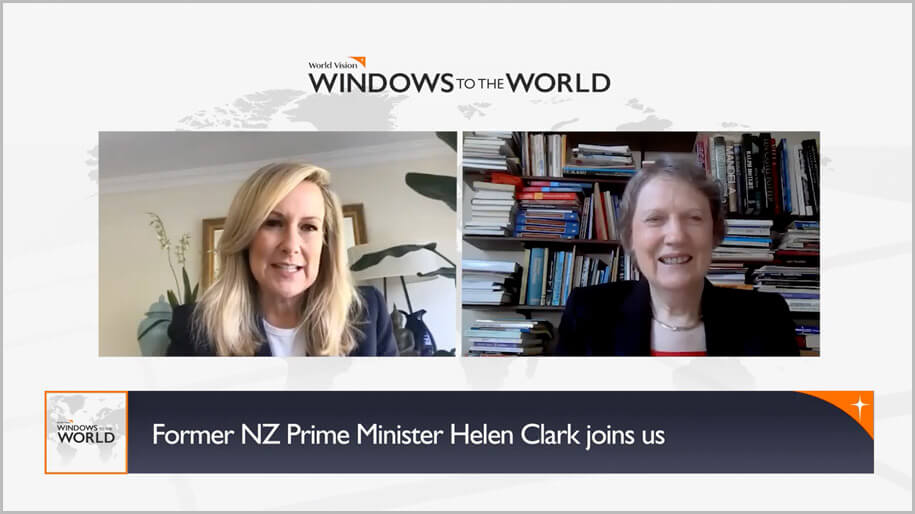 Windows to the World episode 1 with Helen Clark
