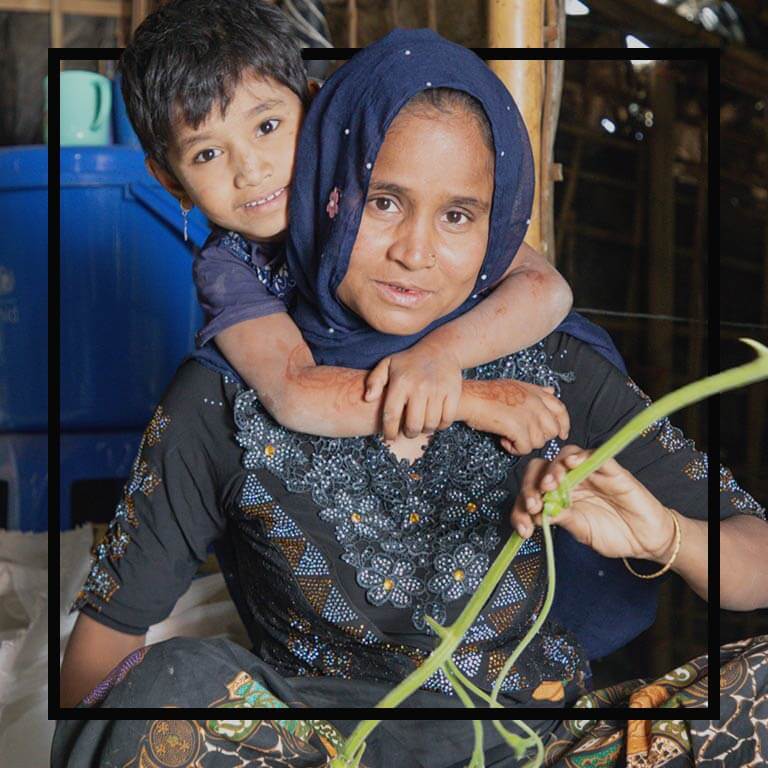 "This food is saving our lives."