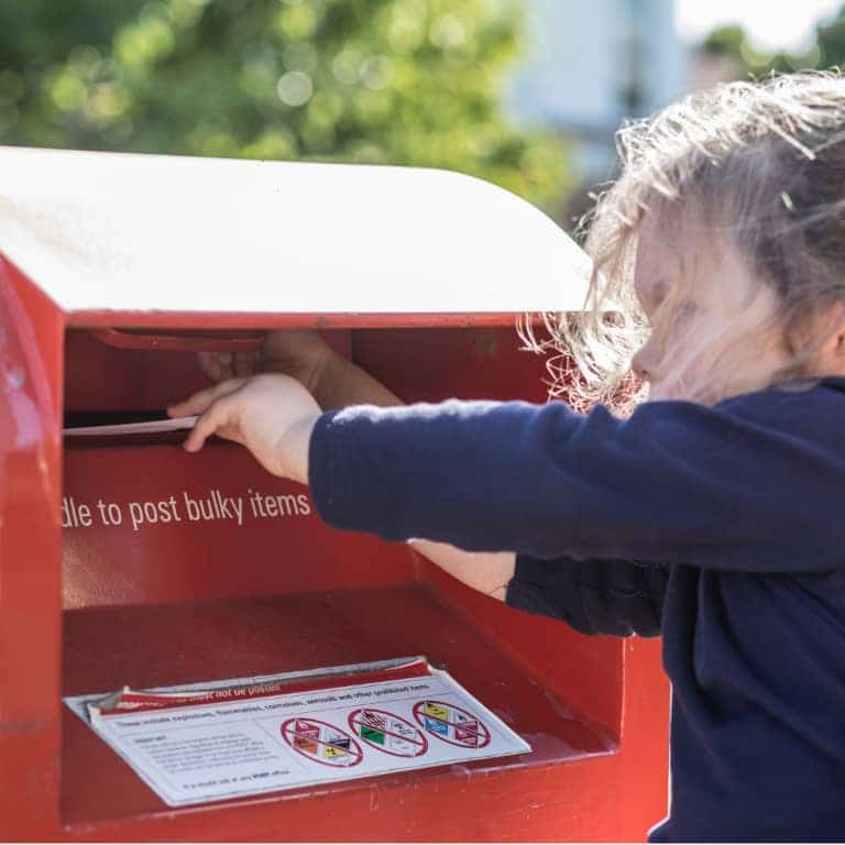 Send your letter electronically or through the post