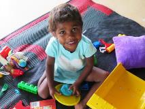 Playtime for children attending a World Vision-supported playgroup in Western Australia.