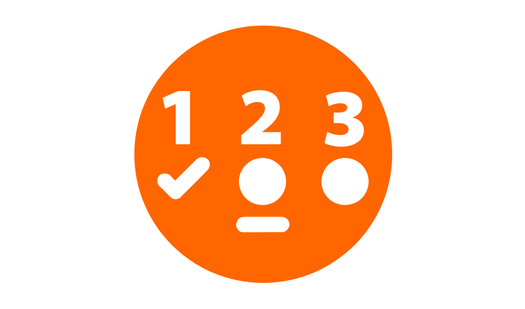 Key steps icon
