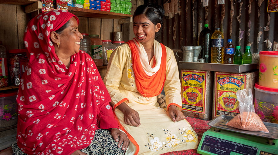 World Vision Child Protection - Joytun and Shahanaz